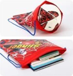 Non-Woven Print backpack/Doori Bag Haversack Bags for Kids (No. D-1210, MOQ 12) - Image 2