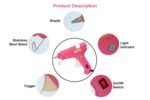 Hot Melt Glue Gun With 1 Super strong Gumming Glue sticks with On/Off Switch | 60 W (No. SB-019, Assorted Color, MOQ 3) - Image 3