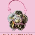 Hair Accessories Set Flower Shape Hand Bag (MOQ 3)