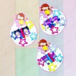 Star Clips and Kuromi bands Hair Accessories Set (No. HA-08, MOQ 12)