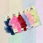 Butterfly Net Fabric Sparkling Head Bands for Kids (No. HA-81, MOQ 12)