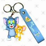 Tom and Jerry 3D Rubber Keychain (No. KC-05, MOQ 6)