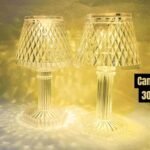 Night Lamp Shape Plastic LED Tea Light Candle | Pack of 24 (No. 3017)