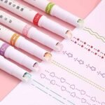 Linear Roller Color Pens Highlighters With 6 Different Curve Shapes (No. AP-06, MOQ 3) - Image 3