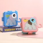 Cute 3D Elephant Shaped Bento Lunch Box for School & Office with Cutlery | Leak-Proof BPA Free (No. 7115, MOQ 3) - Image 5