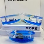 Ship Liquid Wave Paper Weight (No. 5071)