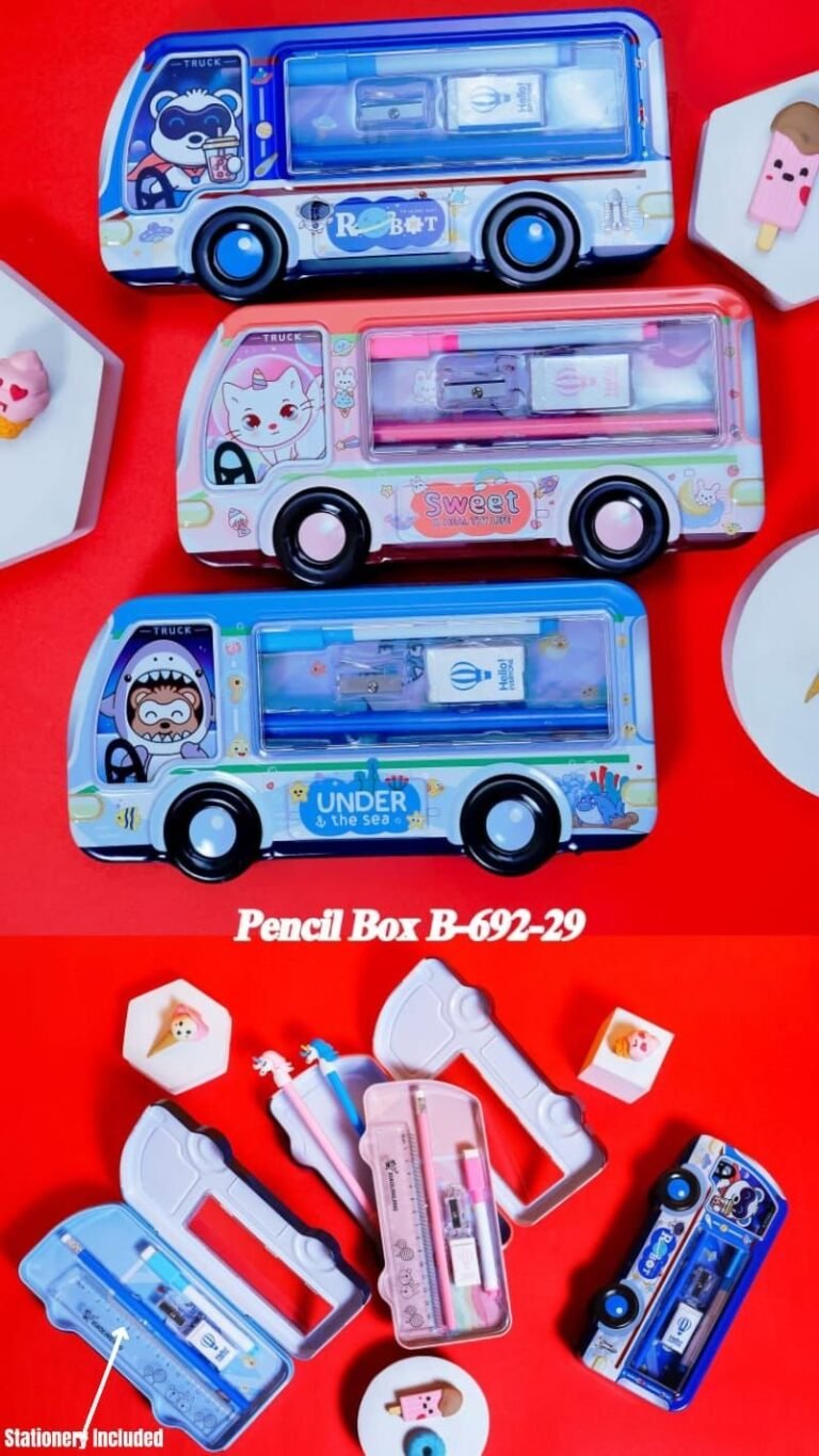 Fancy Pencil Box | Pencil Box | Wholesale Pencil Box| Wholesale Fancy Eraser | Wholesale Stationery | Stationery Wholesaler | Stationery Website | Online Stationery Wholesaler