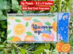 Pencil Pouch with Real Fruit Fragrance (No. D-1257, Assorted Design, MOQ 6) - Image 5