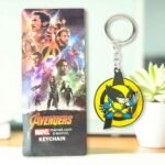 Avengers Eye Mask Revolving Keychain (No. KC-03, MOQ 4)