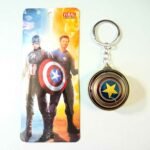 Captain America Revolving Keychain (No. KC-03, MOQ 4)