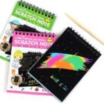Craft Paper A6 Rainbow Scratch Book Writing Accessory (No. SB-007, MOQ 12) - Image 3