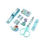 5-in-1 Cartoon Kawaii Stationery Set – Stapler with Scissor & Washi Tape (No. E-026, Assorted Prints, MOQ 6) - Image 3