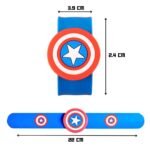 Superhero Slap Bracelets Bands For Kids | Return Gifts (No. TY-501, MOQ 12) - Image 2
