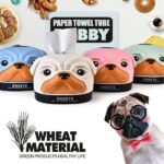 Tissue Cover Tissue Box Cartoon Lovely Dog Shape Tissue Holder (Assorted Prints)