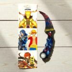 Folded Toy Knife for Kids Assorted Anime Cartoon Character Prints (No. SB-107, Assorted Prints, MOQ 4) - Image 4