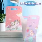 Unicorn Handle File Folder with Button Lock (No. 608, Assorted Color, MOQ 4) - Image 3