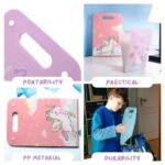 Unicorn Handle File Folder with Button Lock (No. 608, Assorted Color, MOQ 4) - Image 4