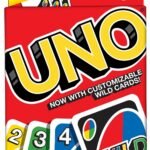 UNO Card Game with Customizable Wild Cards (No. UNO, MOQ 6)