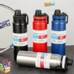 Outdoor Thermos Water Bottle Vacuum Insulated 800ml (No. 8086, Assorted Color)