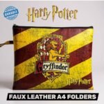 A4 Size Harry Potter Durable Faux Leather Pouch (No. D-1293, MOQ 4) - Image 2