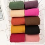 Winter Thick Warm Fleece Lined Thermal Stretchy Elastic Velvet Socks (Skin Color, MOQ 12) - Image 4