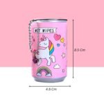Unicorn Tin Portable Face Wet Wipes Tissue (SB-042, MOQ 12) - Image 2
