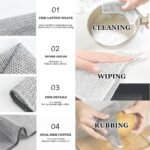 Non-Scratch Wire Dishcloth, Multipurpose Wire Dish Washing Rags (MOQ 36) - Image 4