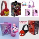 Unicorn, Spiderman Wireless Bluetooth Headphones (MOQ 3, Assorted prints, No. 8077)