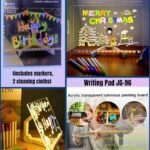 3D Acrylic Transparent Writing Board with Pen & Light | 30x20cm (No. JG-96, MOQ 3)