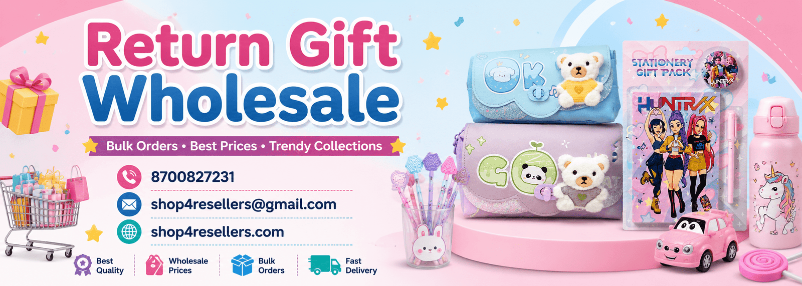 Return Gift Wholesale | Kids Return Gifts | Wholesale Toys | Birthday Return Gifts | Bulk Return Gifts | Wholesale Gift Items