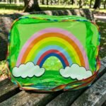 Rainbow Neon Sling Bags Transparent PVC (No. SB-130, Assorted Color, MOQ 6) - Image 6