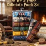 Harry Potter Collector's Pencil Pouch Set of 6 Unique Designs (No. 1325)