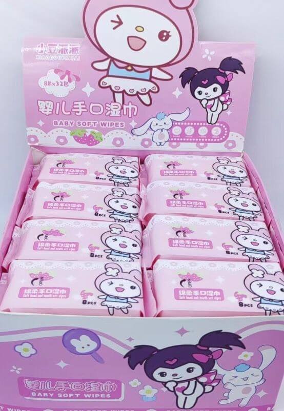 wholesale-wet-wipes-sanrio Wholesale Wet Wipes