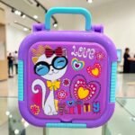 Trending Cartoon Character Steel Kids Lunch Box 700ml (No. 1001, Assorted Design) - Image 4