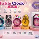 Cartoon Themed Twin Bell Fashion Alarm Clocks (No. 2371, MOQ 3)