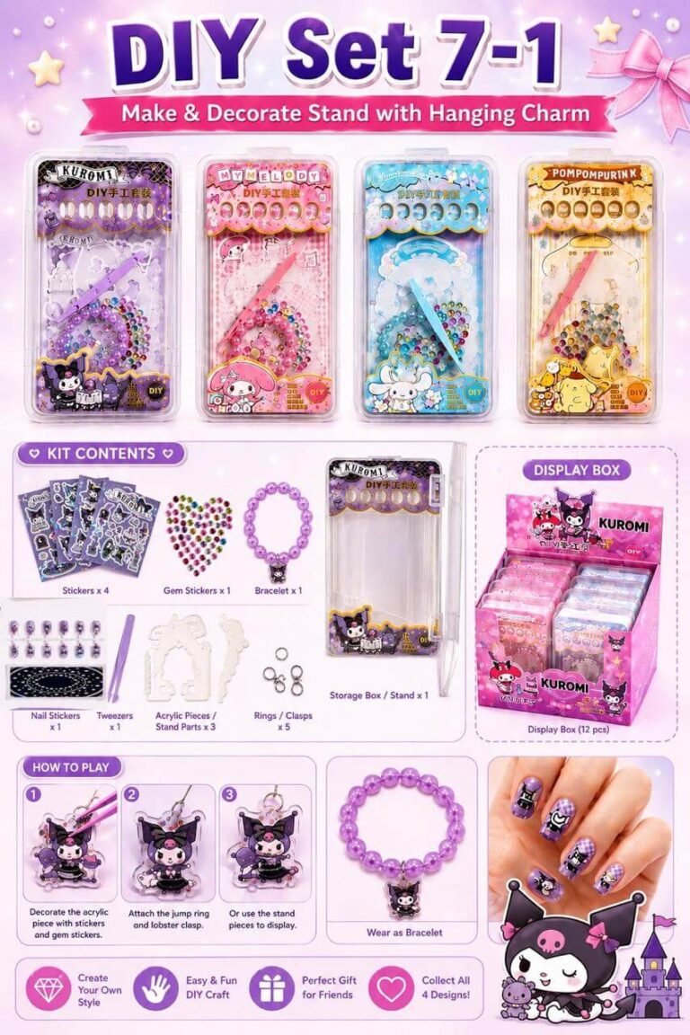 Nail Art Kit | Nail Art Kit for KIds | Birthday Return Gift