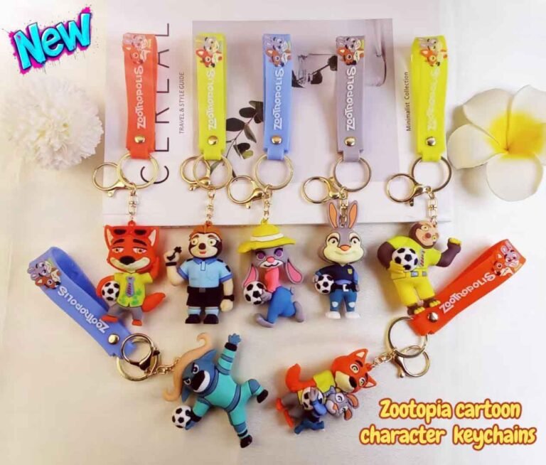 3D Rubber Keychain | Key Chain | Birthday Return Gift