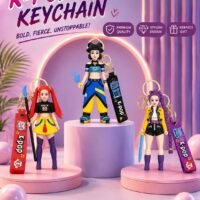 3D Rubber Keychain | Key Chain | Birthday Return Gift