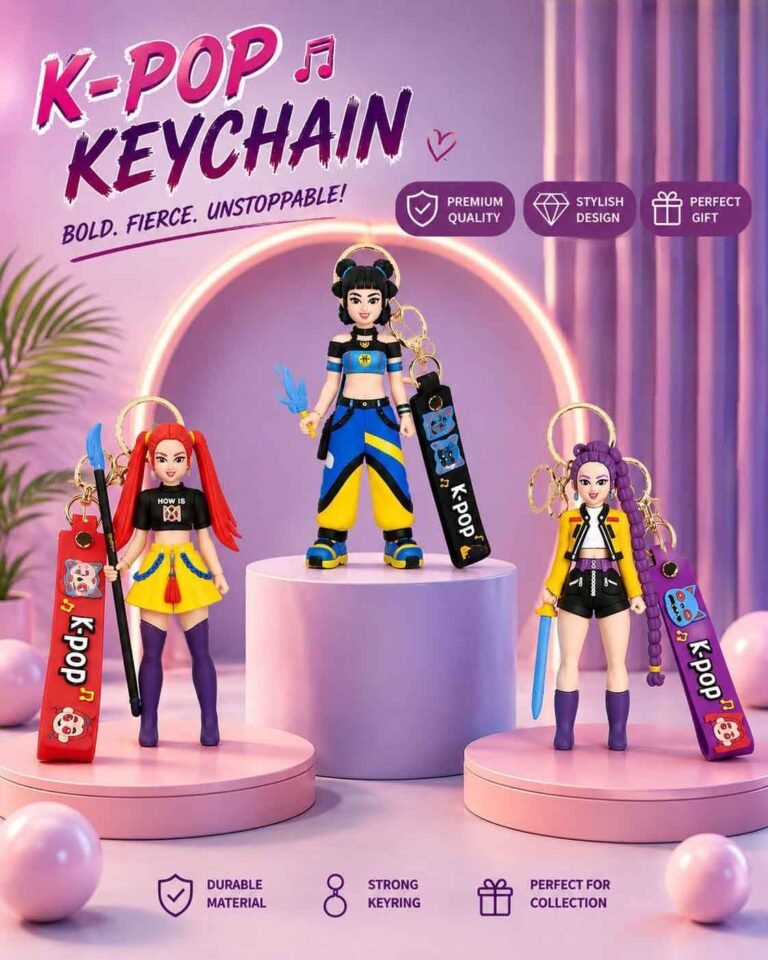 3D Rubber Keychain | Key Chain | Birthday Return Gift