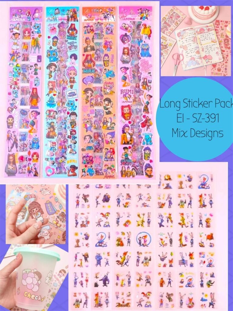 3D Sticker | 3D Sticker for Kids | Wholesale Stationery