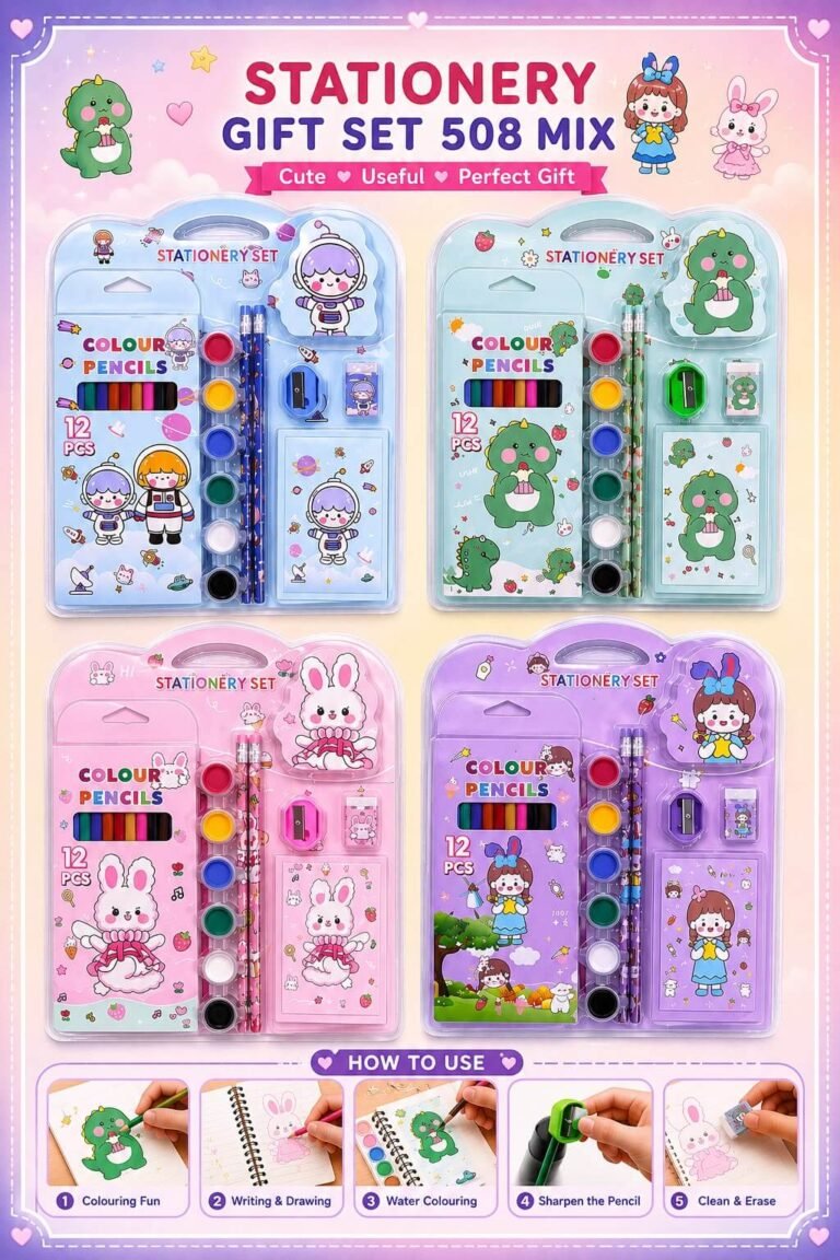 Wholesale Stationery Gift Set | Gift Set for Kids | Birthday Return Gift