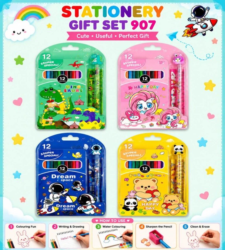 Wholesale Stationery Gift Set | Gift Set for Kids | Birthday Return Gift