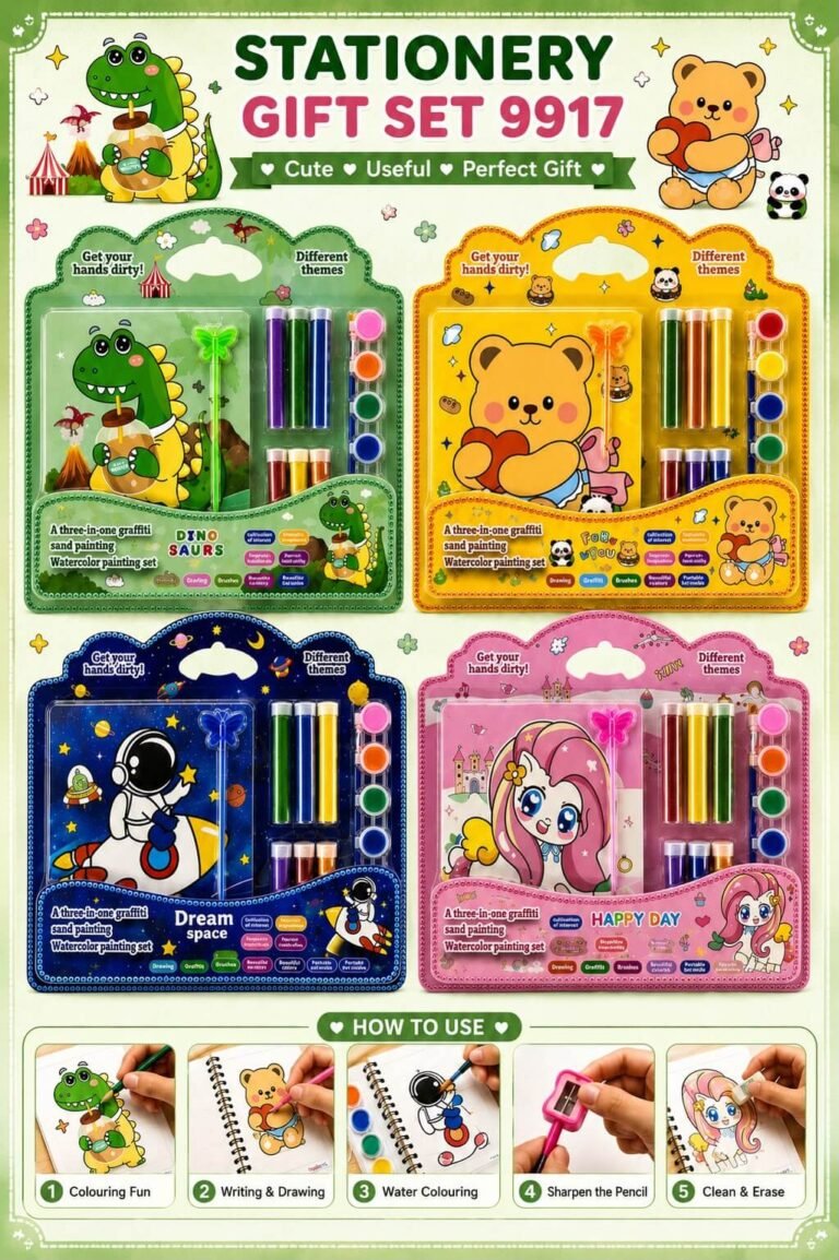 Wholesale Stationery Gift Set | Gift Set for Kids | Birthday Return Gift