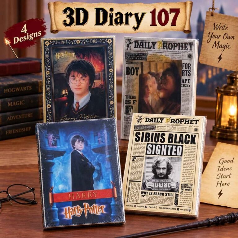 Harry Potter Diary | Fancy Diary | Birthday Gift for Kids