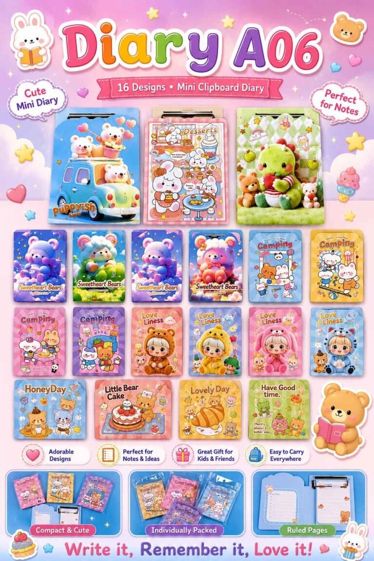 Fancy Diary for Kids | Diary | Mini Diary
