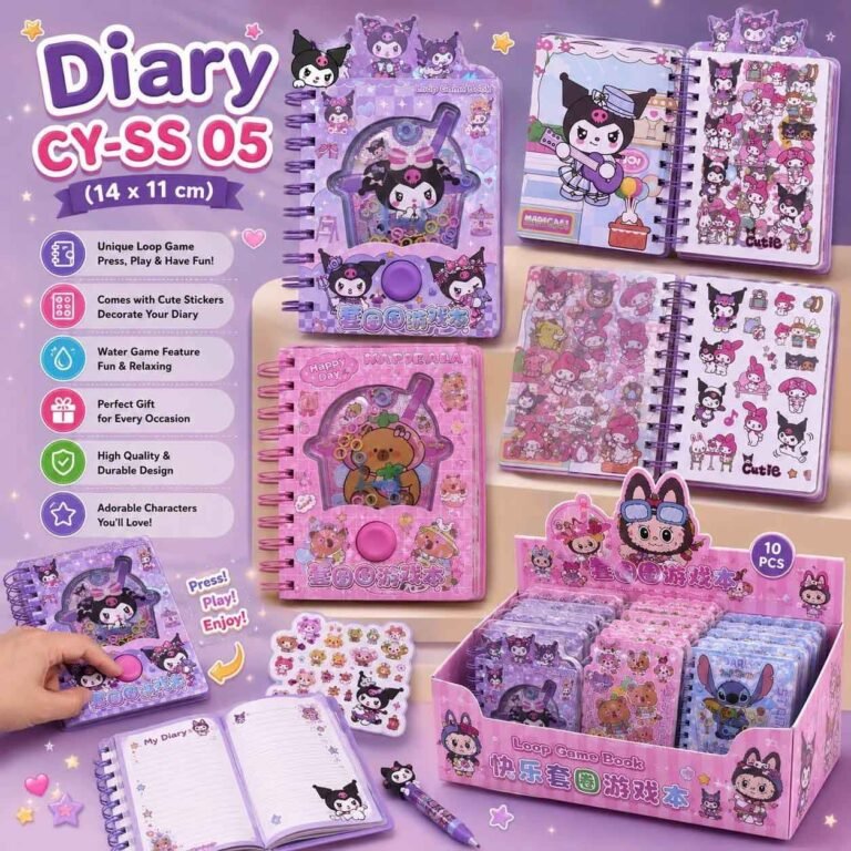 Fancy Diary for Kids | Diary | Mini Diary