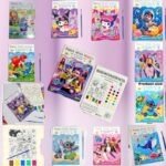DIY Paint with Water Coloring Books/Cards (No. 9811, MOQ 12)
