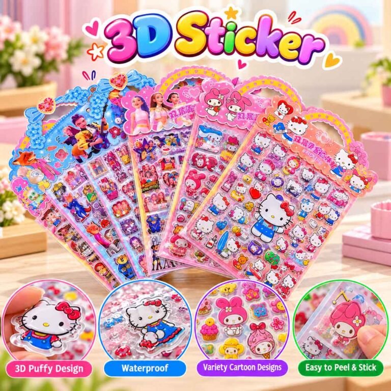 Wholesaler Sticker | Wholesaler Sticker for Kids | 3D Sticker